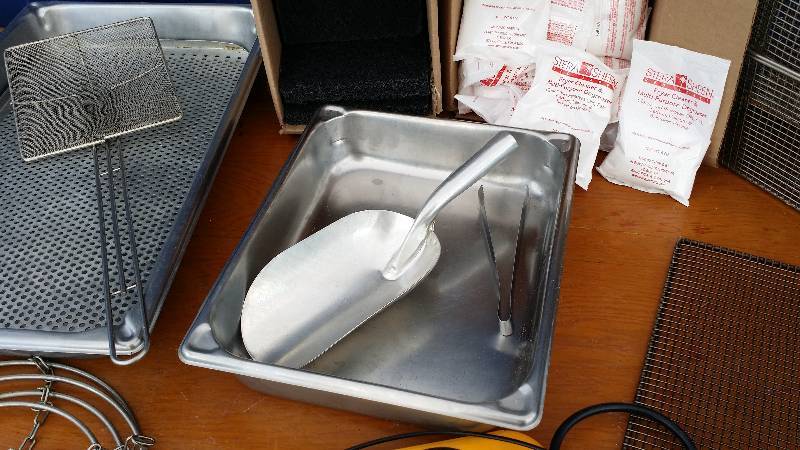French Fryer Equipment & Supplies Lot