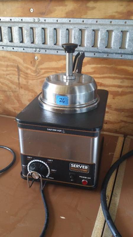 NSF Commercial Server Butter  Cheese Warmer with Built In Pump