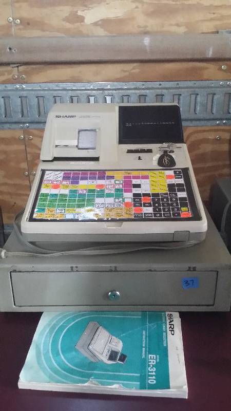 Sharp ER-3110 Electronic Cash Register
