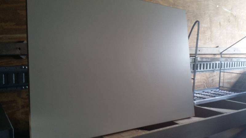 White Colored Counter Top