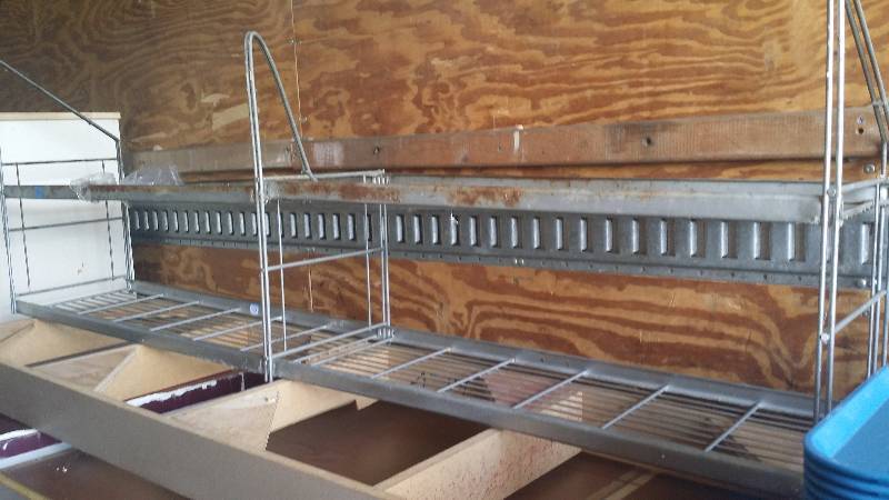 Metal Double Wall Shelf