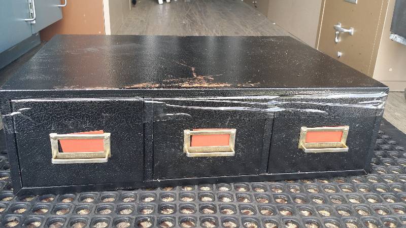 3 Drawer Metal Filing System