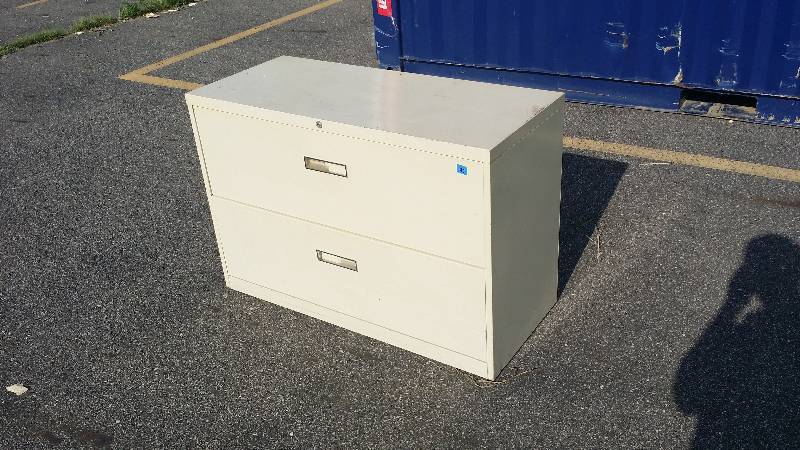 Metal 2 Drawer Lateral Filing Cabinet