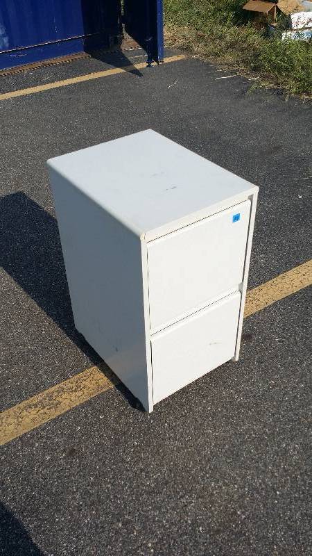 2 Drawer Filing Cabinet on Wheels