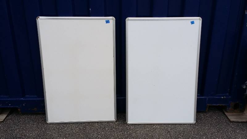 Set of 2 White  Dry Erase Boards