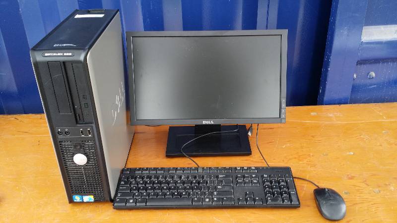 Dell Optiplex 380 Computer with Dell 19 Flat Screen Monitor, Keyboard & Mouse