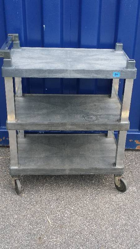 Vollrath 3 Shelf Cart with Handle