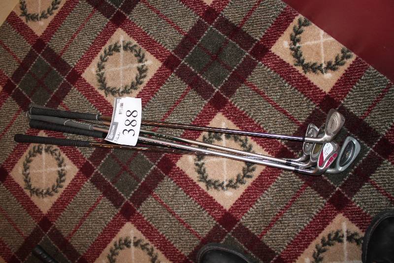 lot 388 image: Lot of (5) Golf Clubs Including Select Edition 8 Iron Palmer Pitching Wedge JourEd 8 Iron And More.