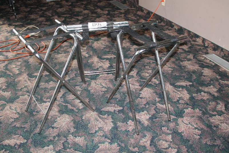 lot 560 image: Lot of (3) Serving Table Trays.