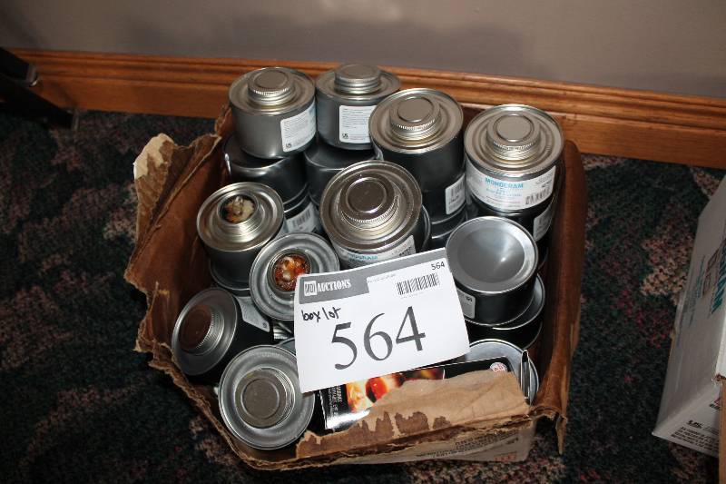 lot 564 image: Box Lot of Disposable Chafing Fuel Liquid.