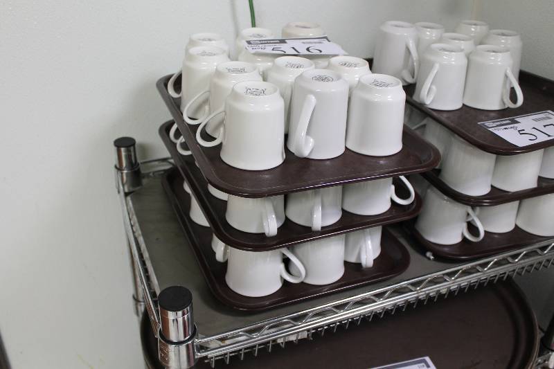 lot 516 image: Lot of (31) Ceramic Coffee Mugs.