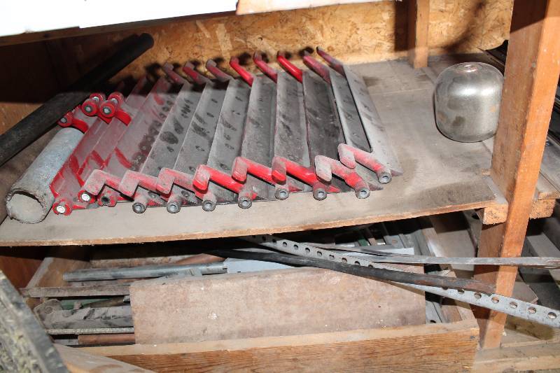 lot 80 image: Shelf Lot of (2) Mower Blades.