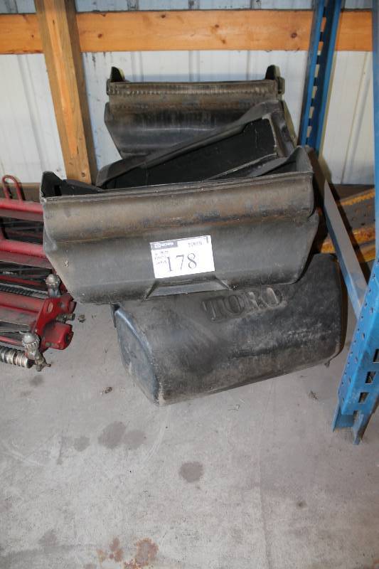 lot 178 image: Lot of (6) Toro Lawn Mower Plastic Covers.