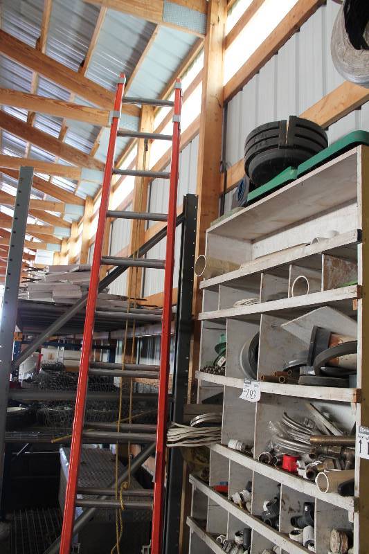 lot 227 image: Keller 21 Sliding Ladder.