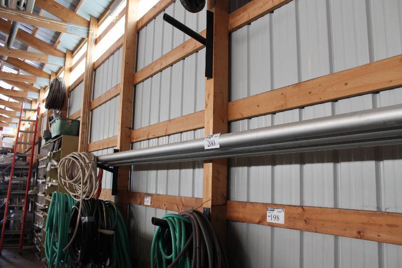 lot 200 image: Lot of (3) Metal Tubes, 16 Length.