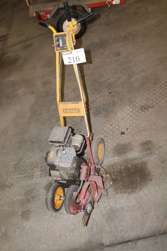 lot 210 image: McClane Gas Edge Trimmer Model Number 801-3.5RP.