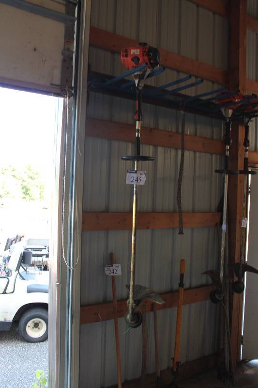lot 245 image: Stihl 4-Mix Gas Weed Whipper wAttachment Lot Only Includes Weed Whipper.