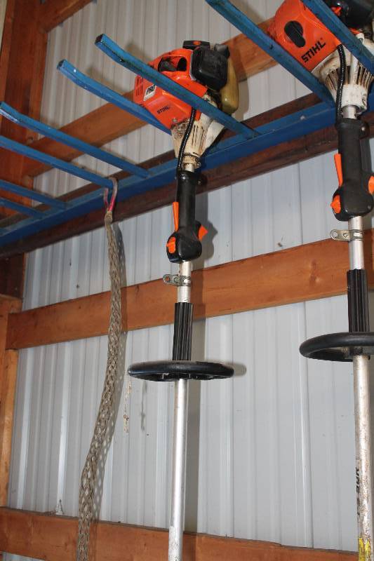 lot 244 image: Stihl Pro Gas Weed Whipper wAttachment Lot Only Includes Weed Whipper.