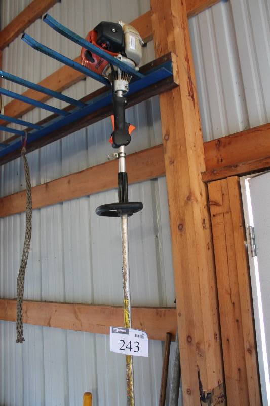 lot 243 image: Stihl Gas Weed Whipper wAttachment Lot Only Includes Weed Whipper.
