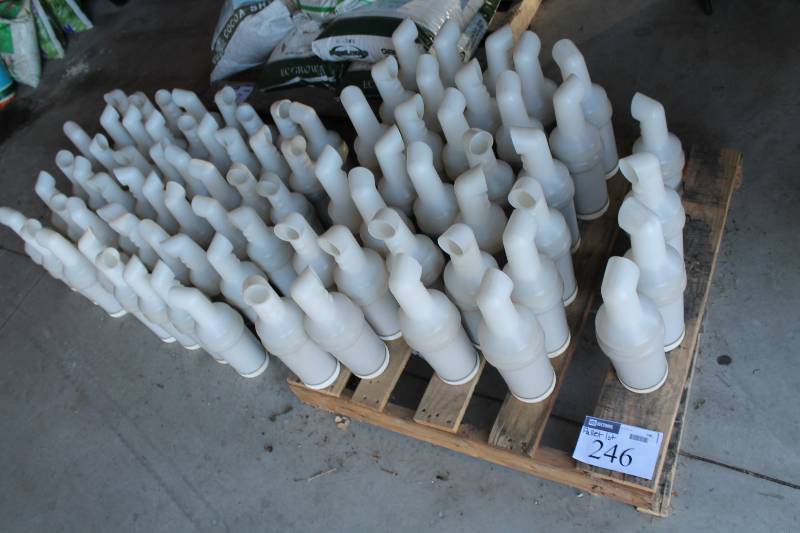 lot 246 image: Pallet Lot Of Plastic Bottles wBend Opening.