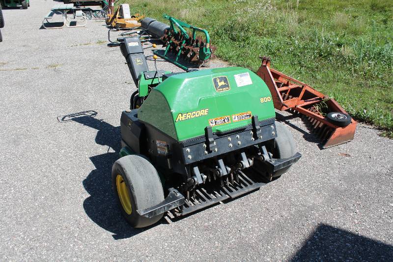 lot 20 image: John  Deer Aercore 800 Walk-Behind Aerator Tested & Operational.
