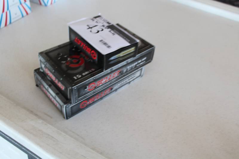 lot 43 image: Box Lot of (3) Bullet Titanium Golf Balls app. 36 total ct.