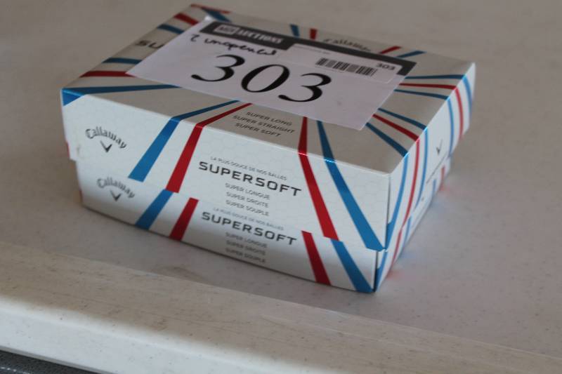 lot 303 image: Case Lot of (2) Bridestone Golf Fix Golf Balls 24 ct.