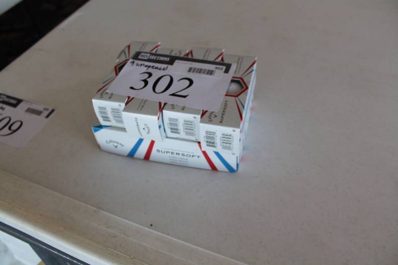lot 302 image: Case Lot of (2) Bridestone Golf Fix Golf Balls 24 ct.