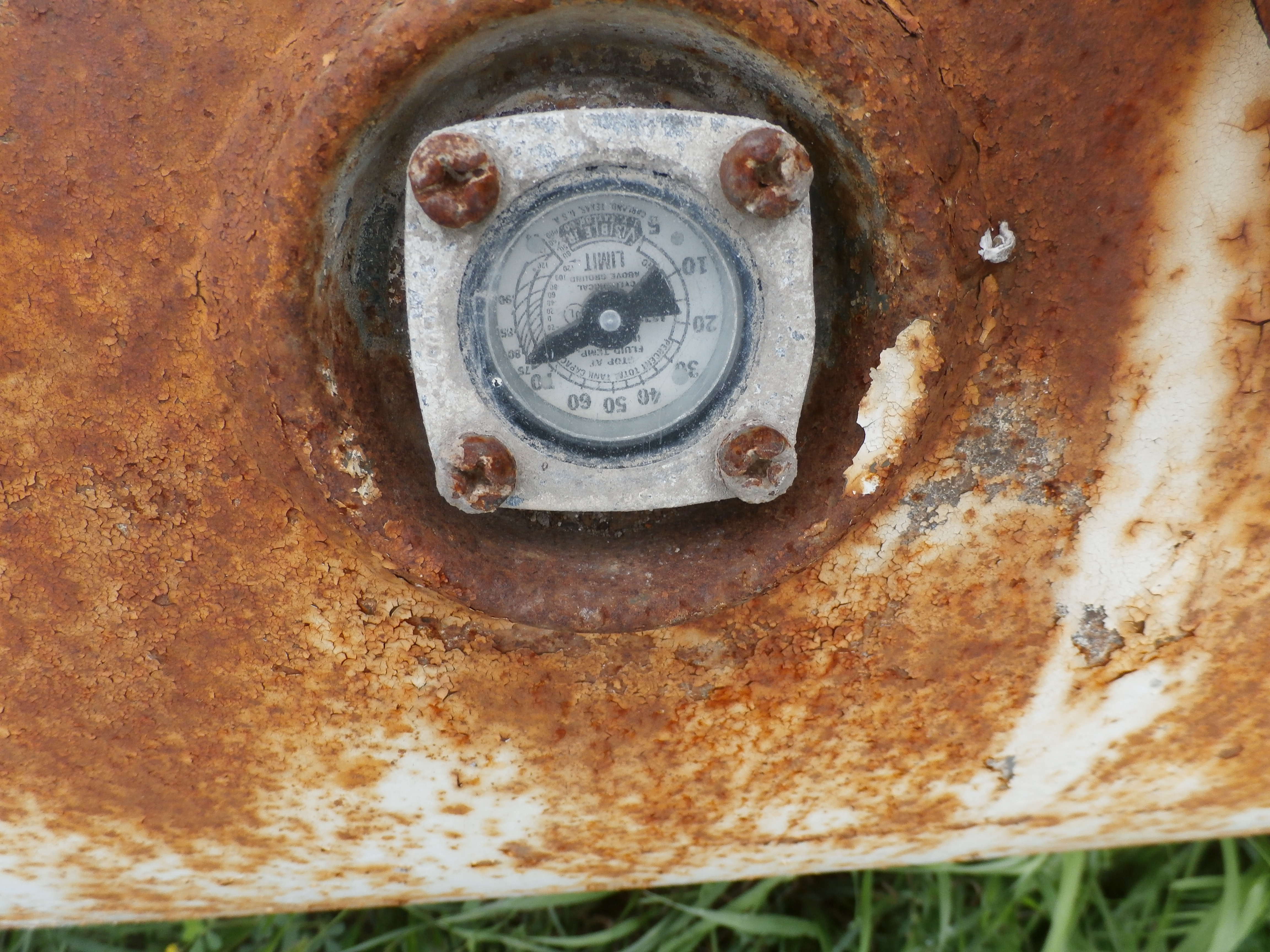 Propane Tank From a Truck