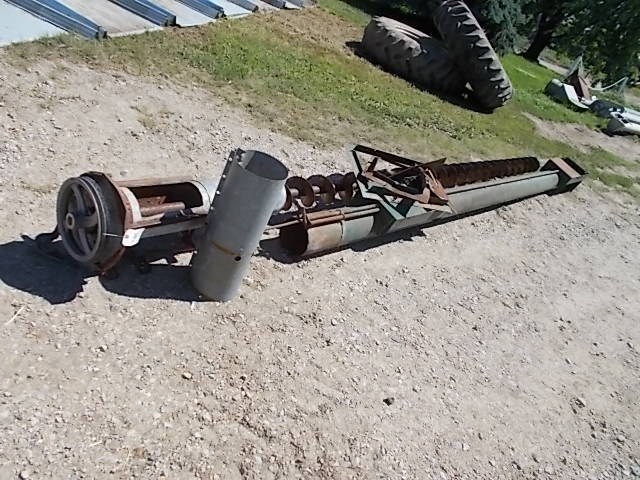 lot 34 image: Discharge Auger, (2) Sumps, 17 x 8...