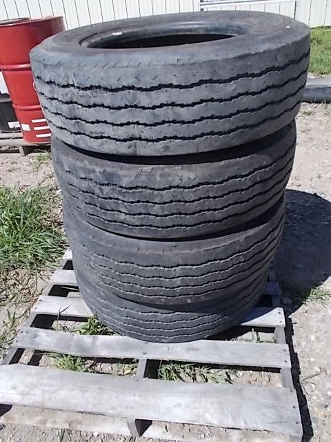 lot 212 image: (4) Goodyear G159 Unisteel Tires, 2...