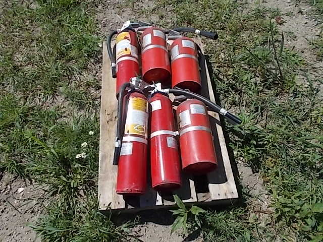 lot 226 image: (6) Fire Extinguishers, (4) Show A ...