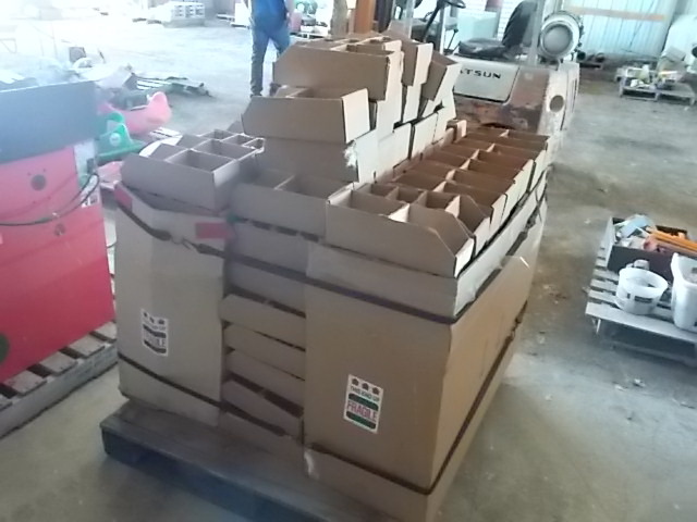 lot 246 image: Asstd Corrugated Parts Bin Boxes...