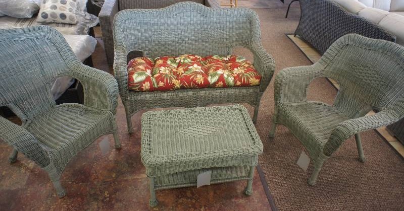 Wicker Patio 4pc Set