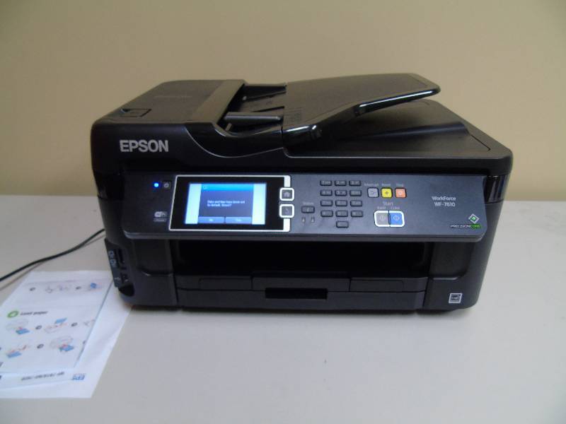 Epson WorkForce Wireless Color All-in-One Inkjet Printer with Scanner and Copier