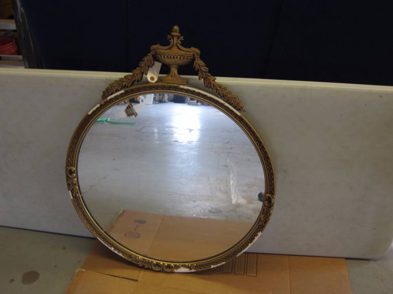 Fancy Round Mirror