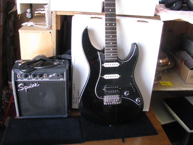 guitar and amp