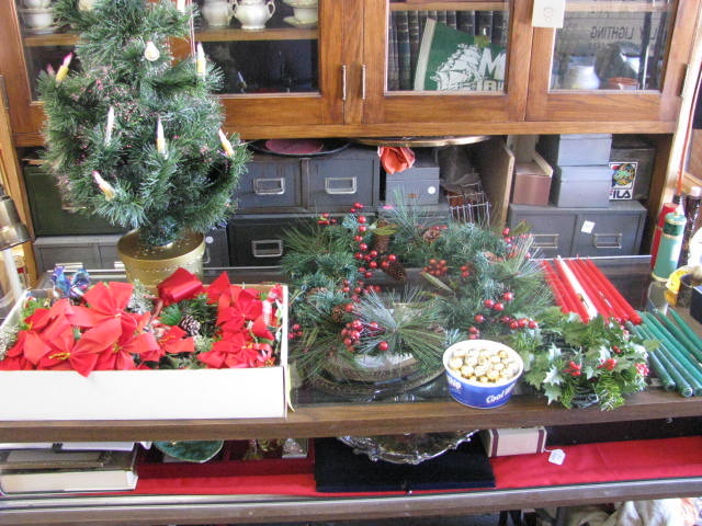 large lot of christmas items