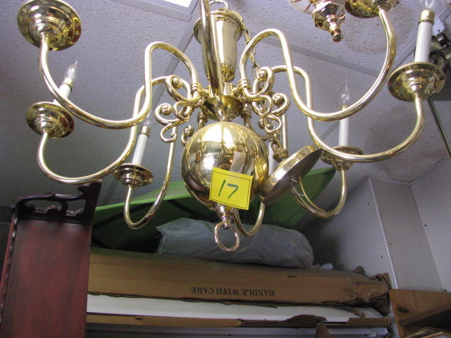 Brass Chandelier
