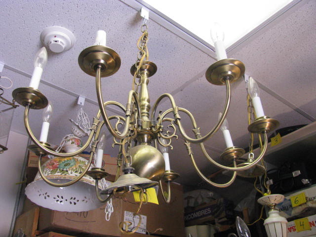 Brass Chandelier