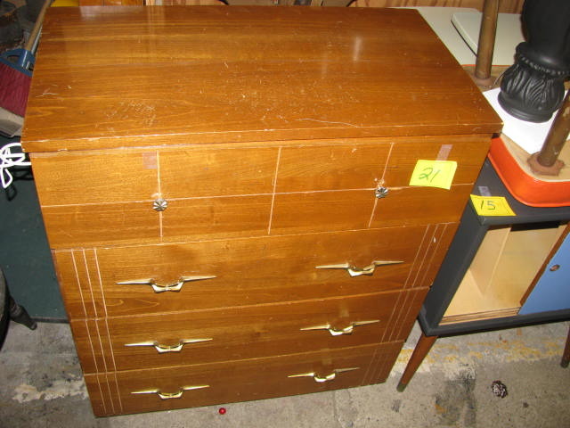 short dresser mid century