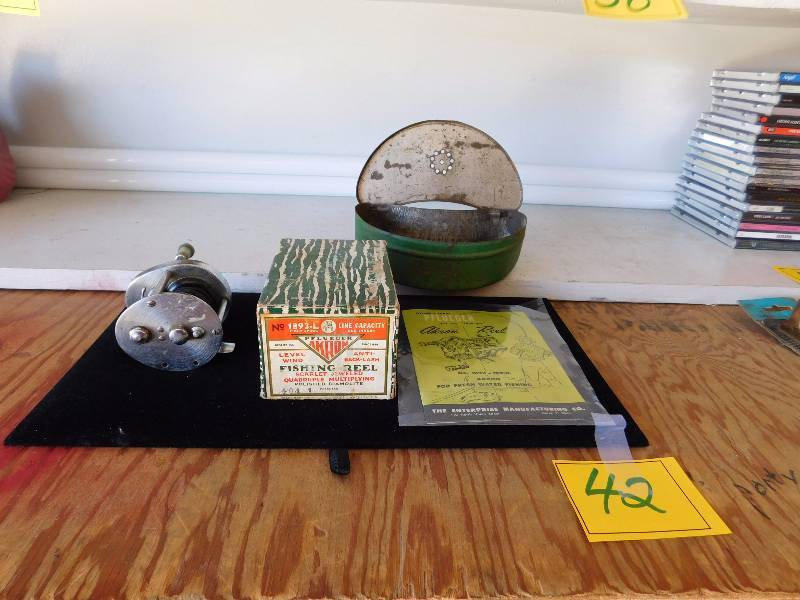vintage fishing items