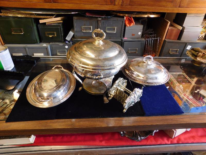 silver plate items