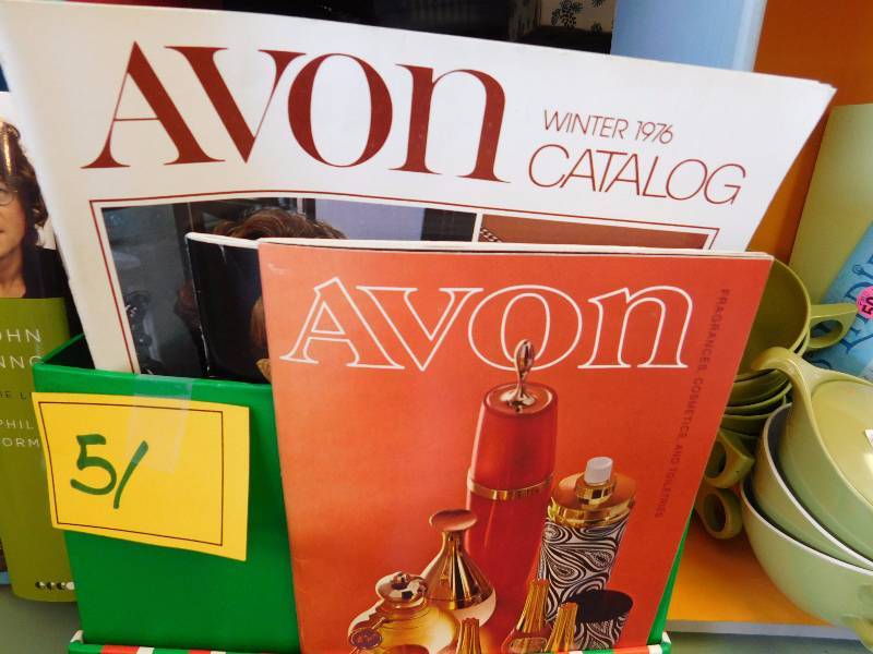 vintage avon booklets