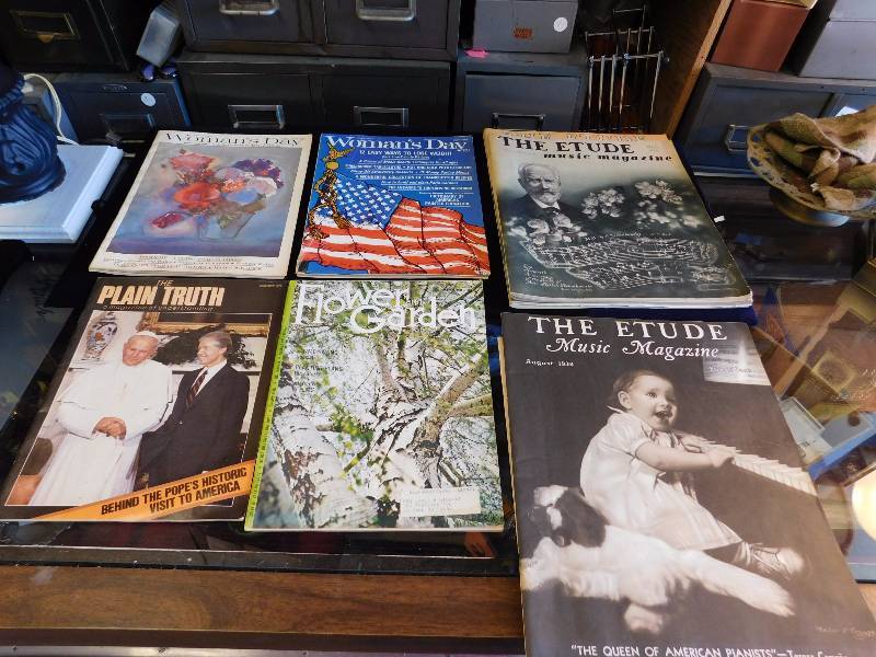 vintage Etude magazines