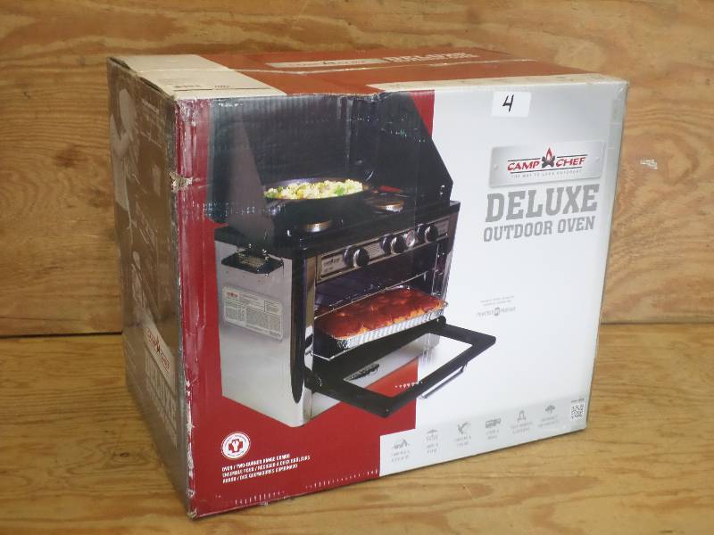 Camp Chef Deluxe Outdoor LP-Gas Coo...