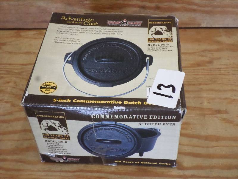 Camp Chef Model DO-5 34-Quart Cast...