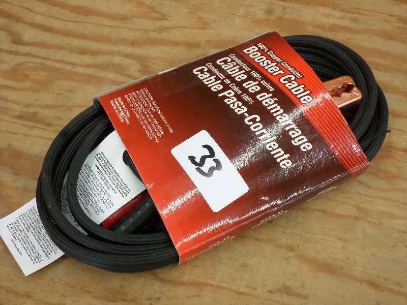 12ft 10-Gauge Booster Cable Set ...