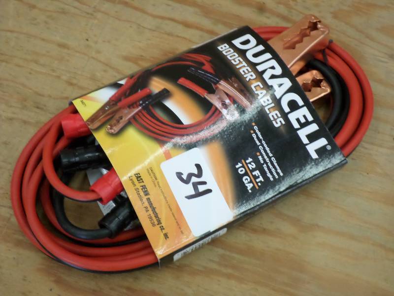 Duracell 12ft 10-Gauge Booster Cabl...