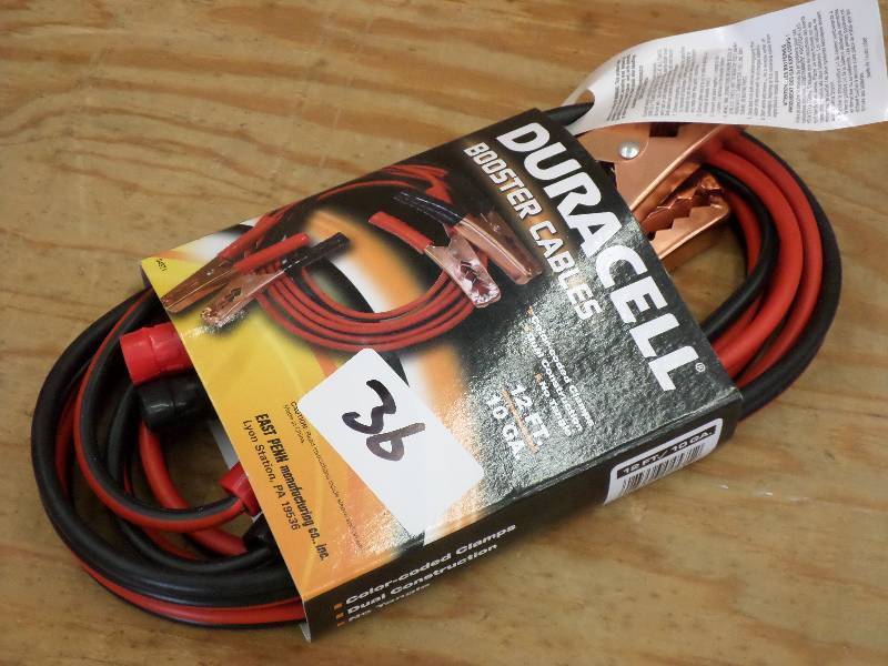 Duracell 12ft 10-Gauge Booster Cabl...